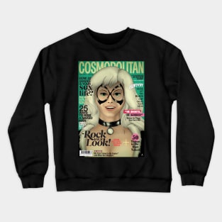 Black Cat on Cosmo! Crewneck Sweatshirt